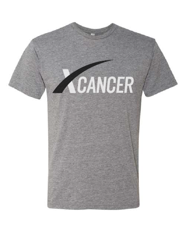 Grey Skin Cancer Tee(Black)