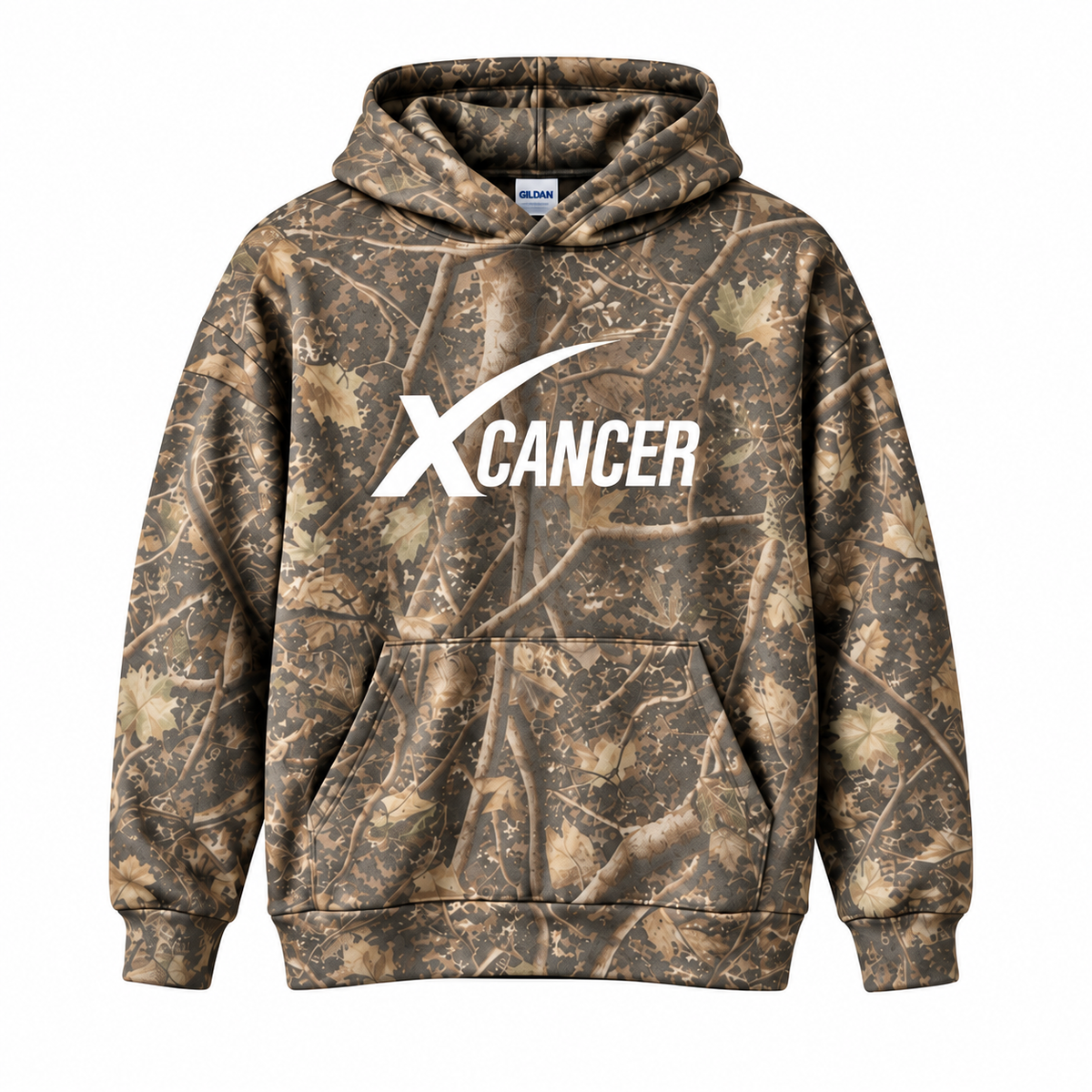 XCancer ® Camo Hoodie